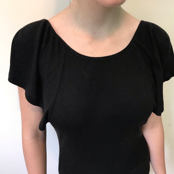 Kiki de Montparnasse black cotton loungewear backless dress. Totally 💯 spot on! - Picture 4 of 8